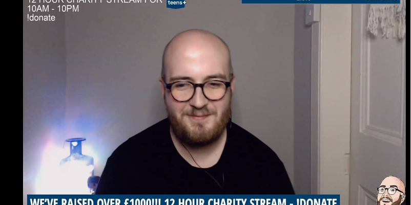 12 Hour Livestream Raises Over £2,000 for Teens