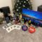 Teens+ and Friends+ festive raffle prizes on display