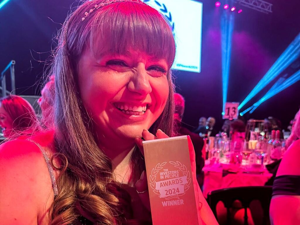 Teens+ Next Steps Investors in People 2024 Award - Caitlin